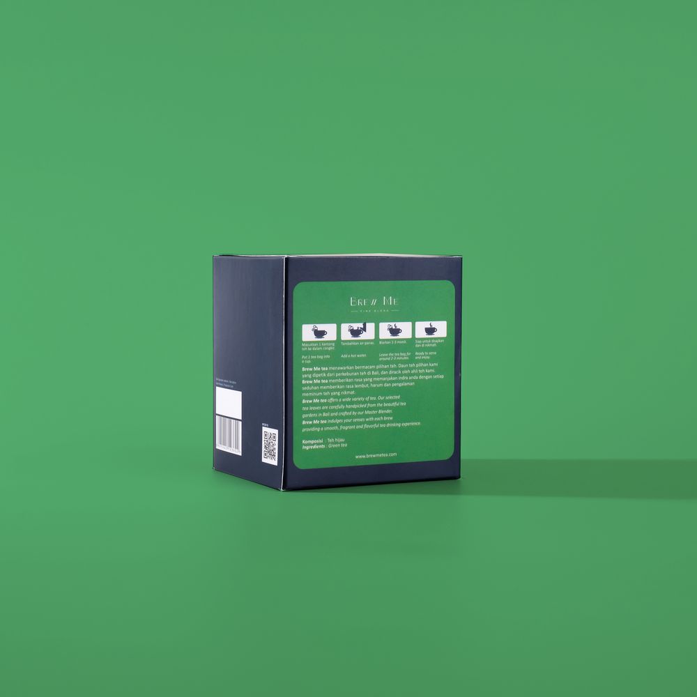 Oriental Green Tea — Tea Bag Box