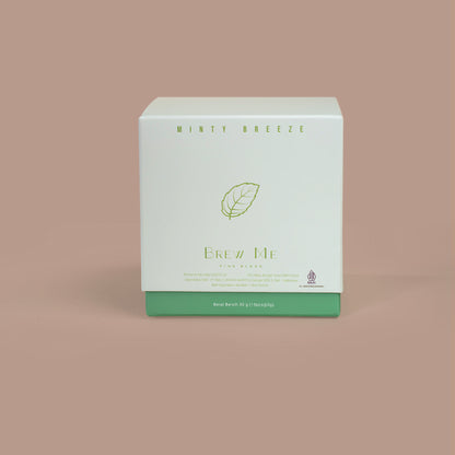Minty Breeze — Tea Bag Pyramid