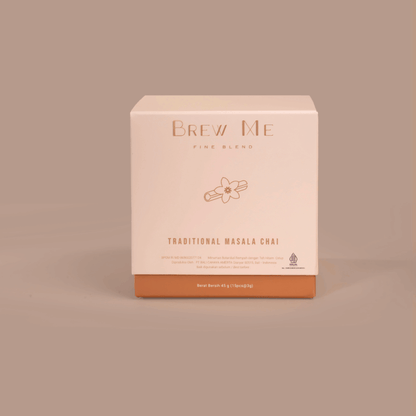 Traditional Masala Chai — Tea Bag Pyramid